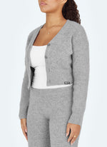 Mohair Cardigan - Grey