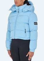 Essential Puffer Jacket - Baby Blue