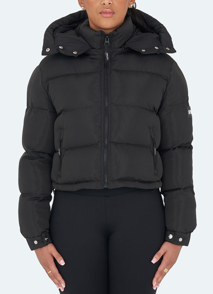 Essential Puffer Jacket - Black