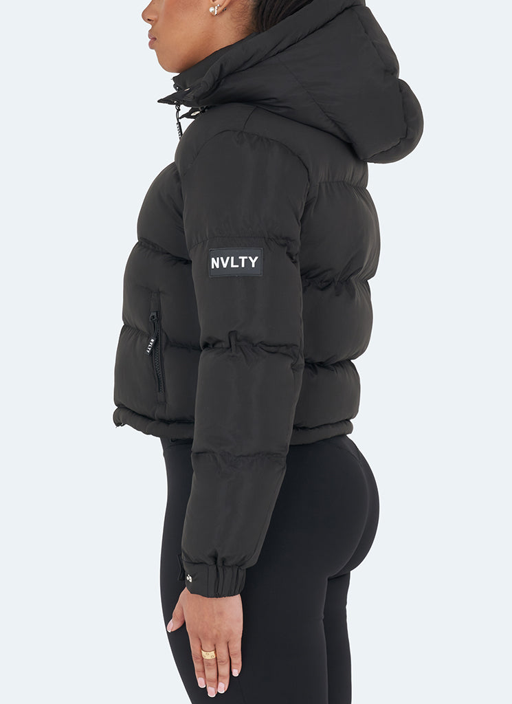 Essential Puffer Jacket - Black