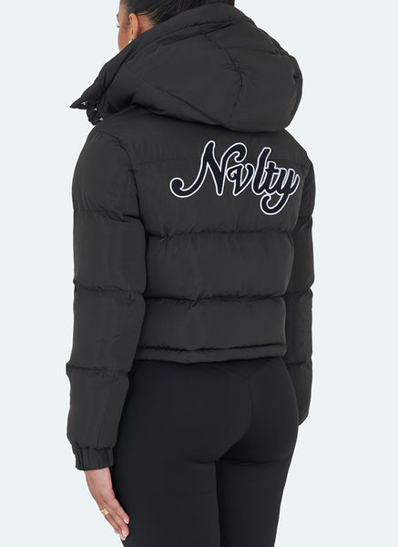 NVLTY - Signature Puffer Jacket - Black – EU - N V L T Y