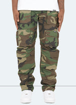 Vintage 8 Pocket Cargos - Camo