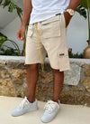 Vintage 4-Pocket-Cargo-Shorts – Stein