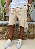 Vintage 4-Pocket-Cargo-Shorts – Stein