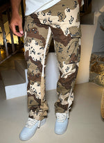 Vintage Flare Cargos - Desert Camo