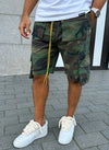 Vintage 4-Pocket-Cargo-Shorts – Camo