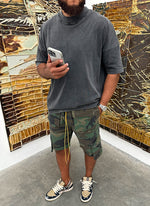 Vintage 4-Pocket-Cargo-Shorts – Camo