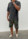 Vintage 4-Pocket-Cargo-Shorts – Camo