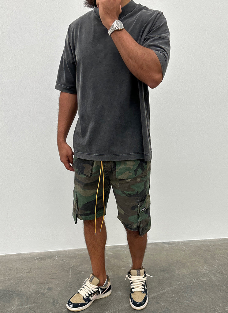 Vintage 4-Pocket-Cargo-Shorts – Camo