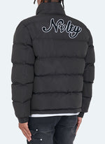 Signature Puffer Jacket - Black