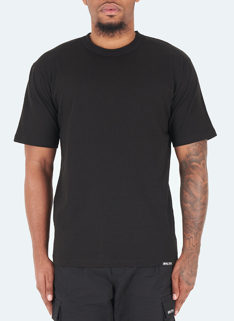 Heavyweight Essential T-Shirt - Black