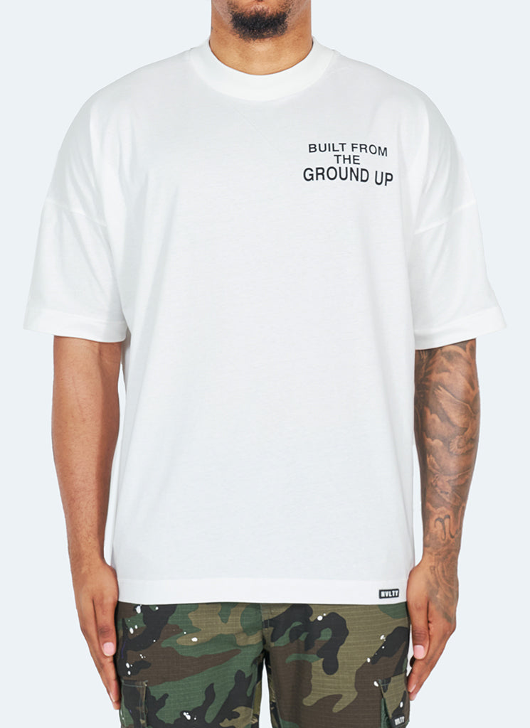 Built From The Ground Up T-Shirt - White