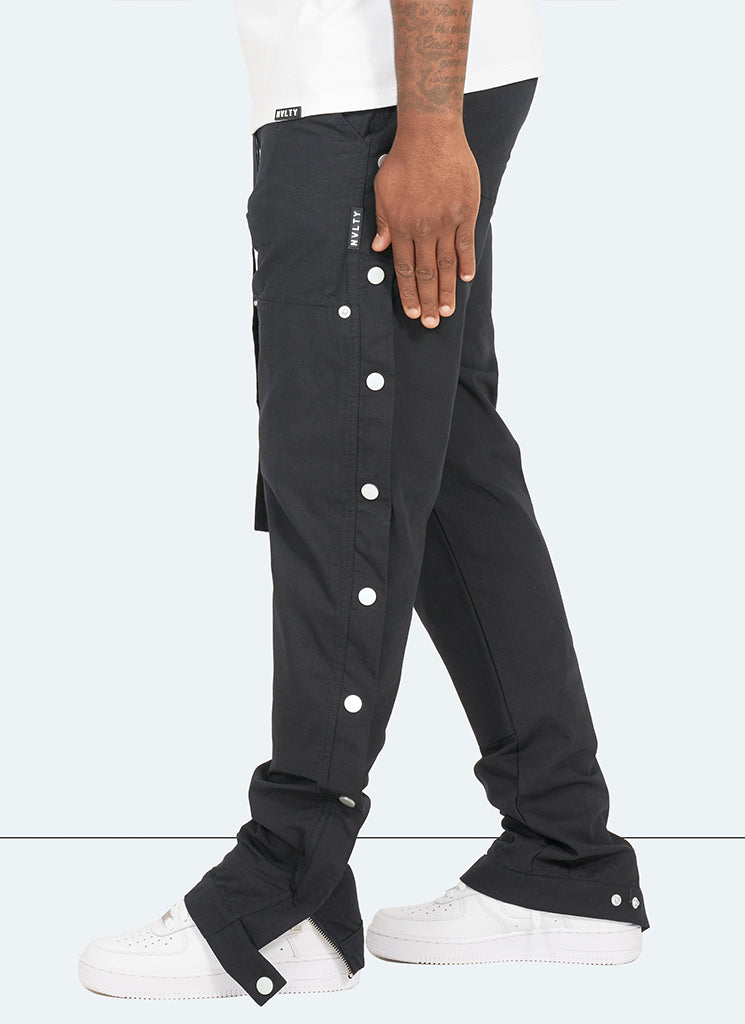 Snap Nylon Cargos FEAR OF GOD Nylon Cargo Snap Pants Black FW18 US