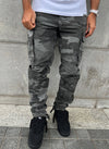 Vintage Cargos - Black Camo