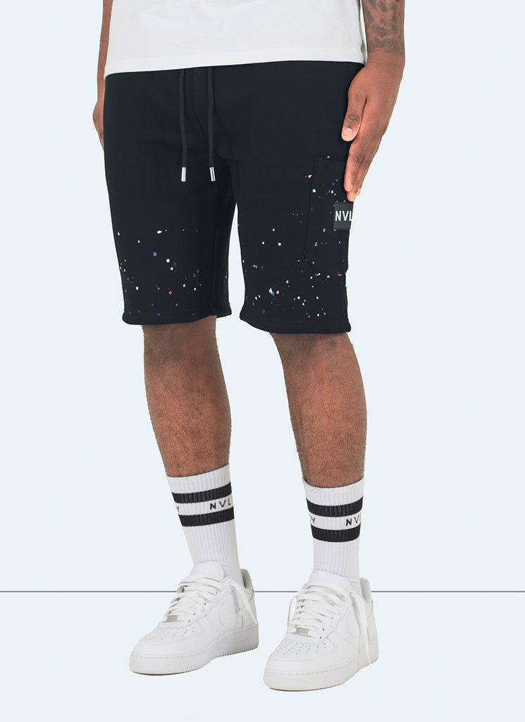 Paint Shorts - Black