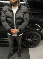 Signature Puffer Jacket - Black