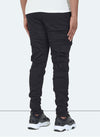 Multi Pocket Cargos - Black