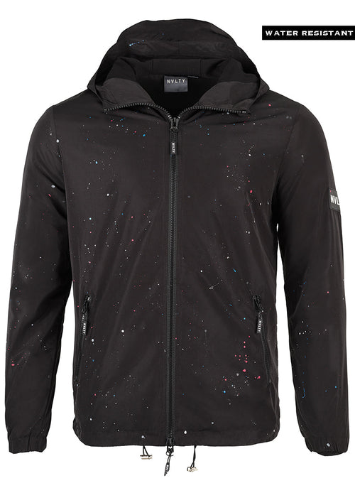 Paint Windjacke – Schwarz