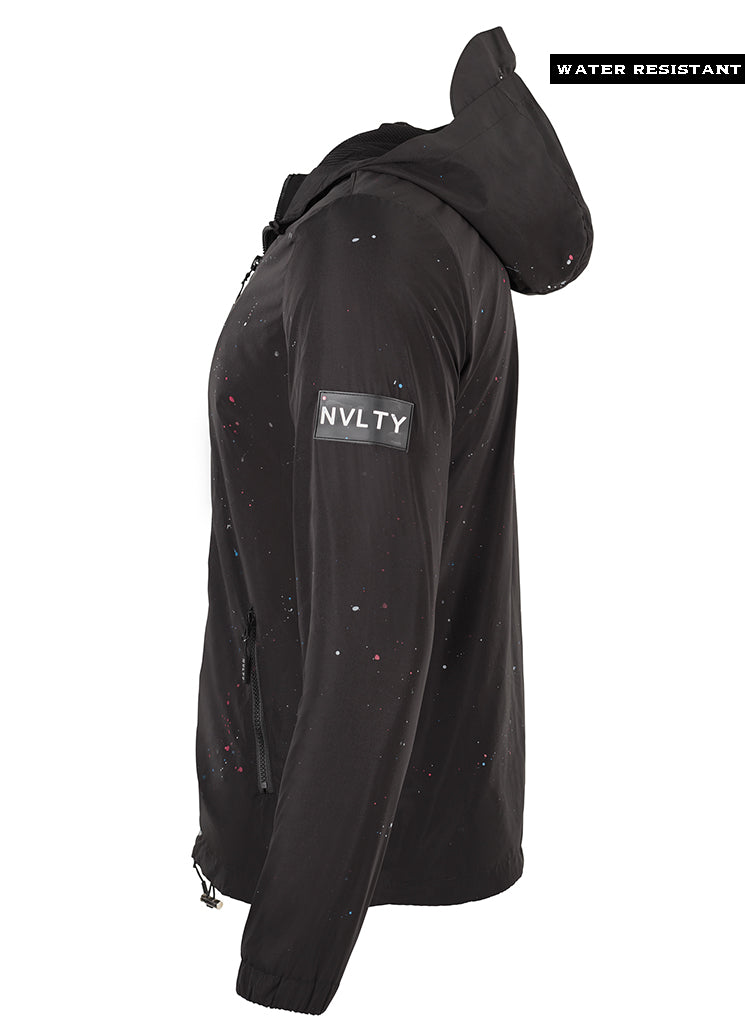 Paint Windjacke – Schwarz