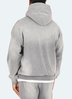 Vintage Sunfaded Hoodie - Grey