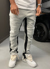 Vintage Flare Joggers - Grey