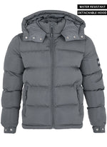 Essential Puffer Jacket - Charcoal Grey