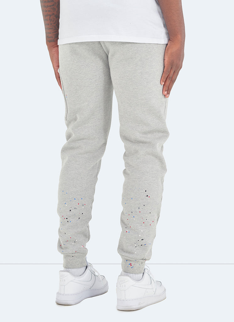 Paint Joggers - Grey