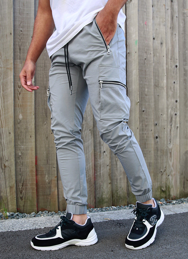 Pantalon de survêtement tactique - Gris clair