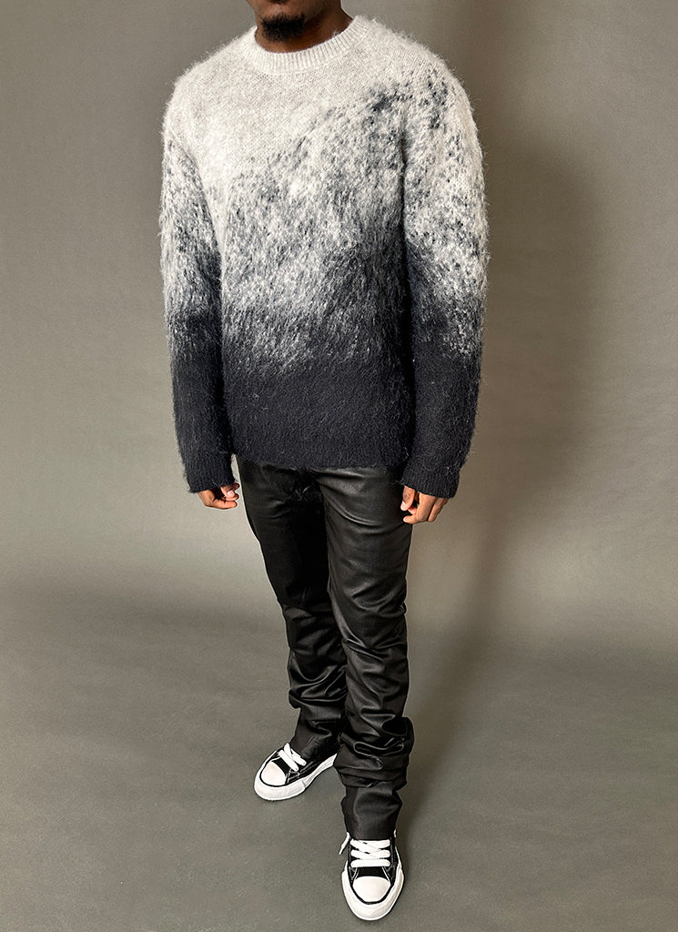 Vintage Stacked Wax Jeans – Schwarz 