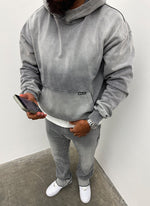 Vintage Sunfaded Hoodie - Grey