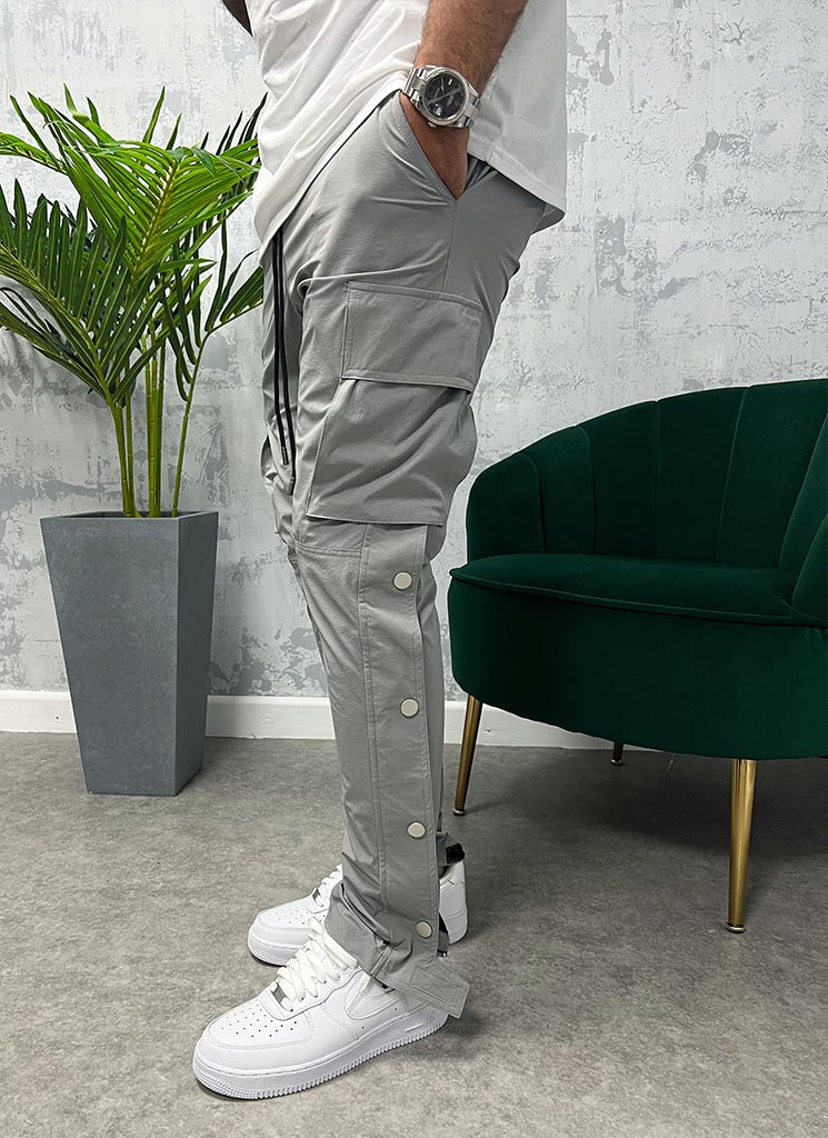 Snapper Track Pants - Light Grey