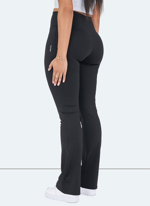 Flare Leggings - Black