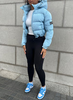 Essential Puffer Jacket - Baby Blue